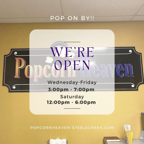 Popcorn Heaven Steele Creek Online Store, Snacks, Popcorn